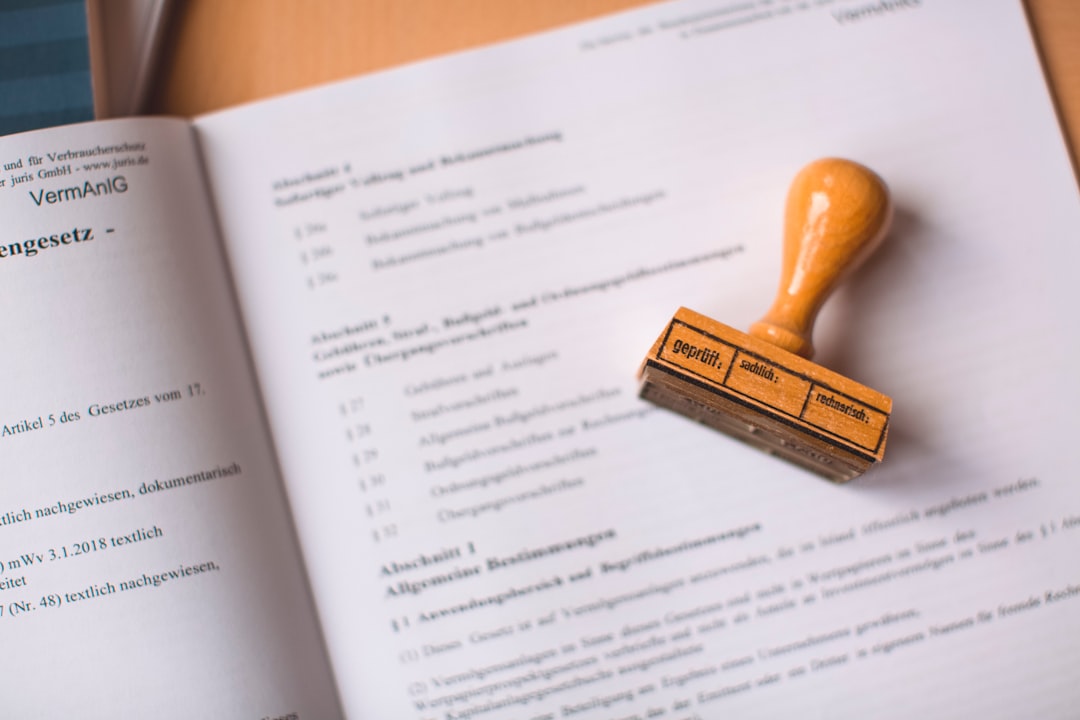 Office documents with checked stamp — representing regulatory compliance and verified evidence